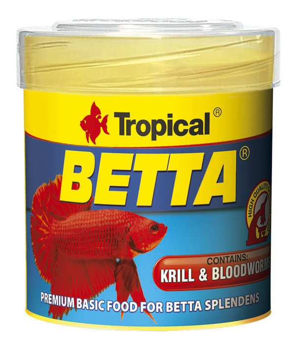 Tropical Betta 50ml - Fischfutter für Kampffische und Labyrinthfische