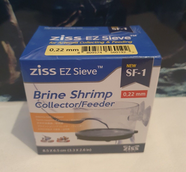 Ziss SF-1 Artemia Sieb - 0,22 mm - ideal für Artemiakrebse, Phytoplankton, Daphnien